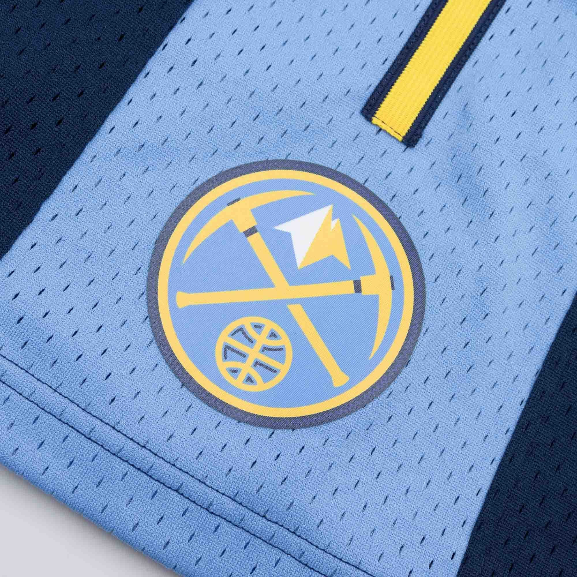 Denver Nuggets 2006-07 Mitchell & Ness Swingman NBA Shorts Navy thumbnail 3