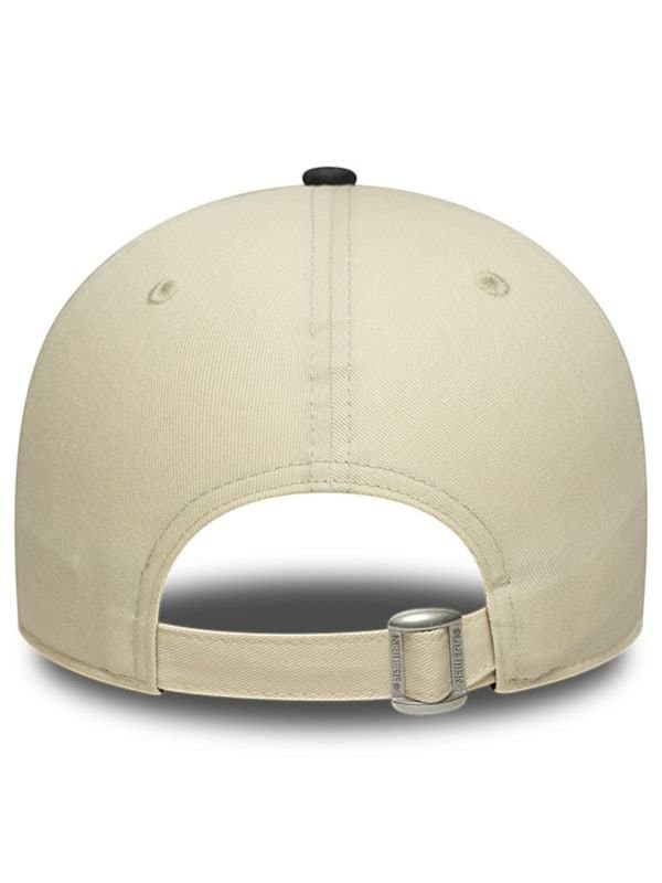 Los Angeles Lakers Color Block 9FORTY Adjustable NBA Cap Cream/Graphite thumbnail 2