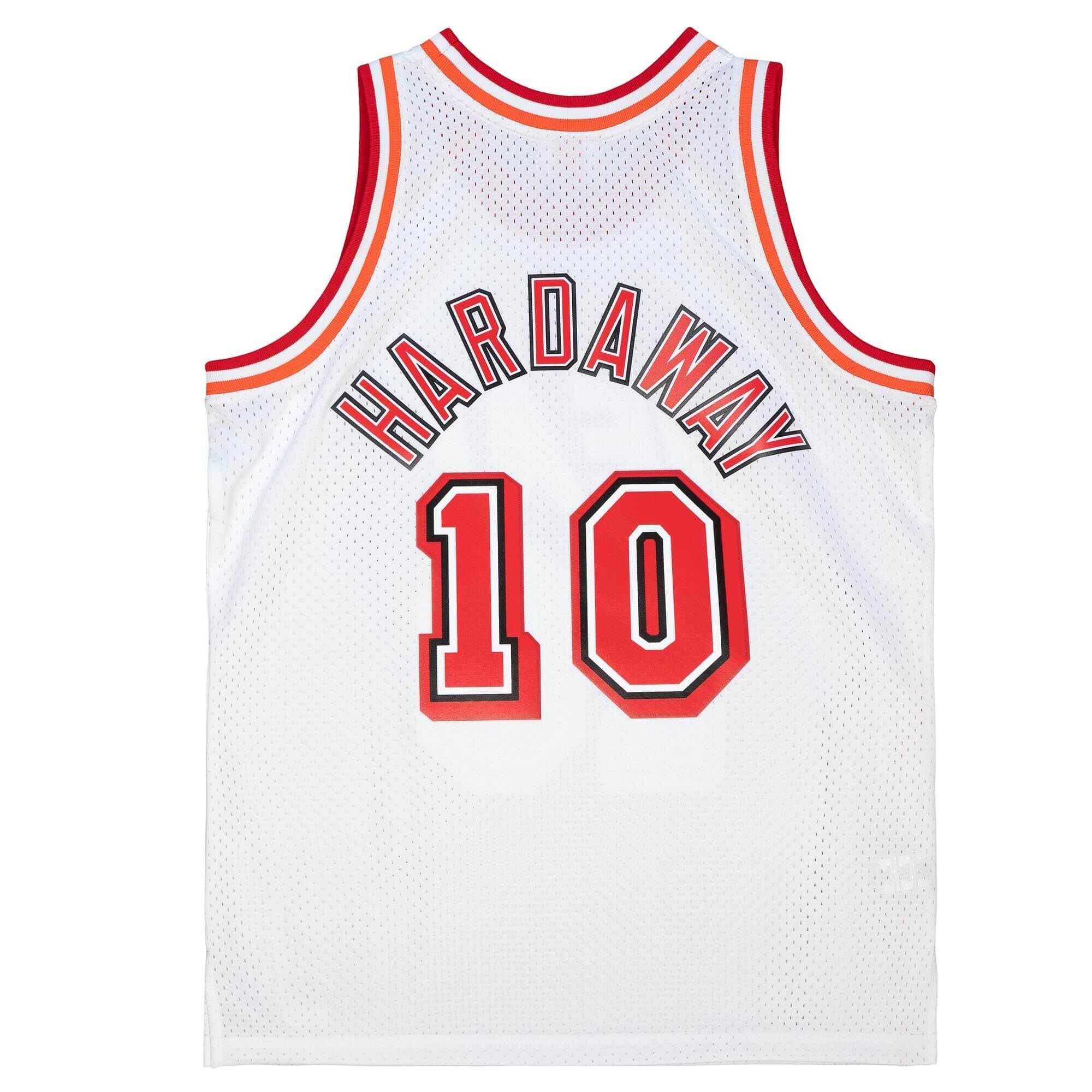 Tim Hardaway #10 Miami Heat 1996-97 Mitchell & Ness Swingman NBA Jersey White thumbnail 2
