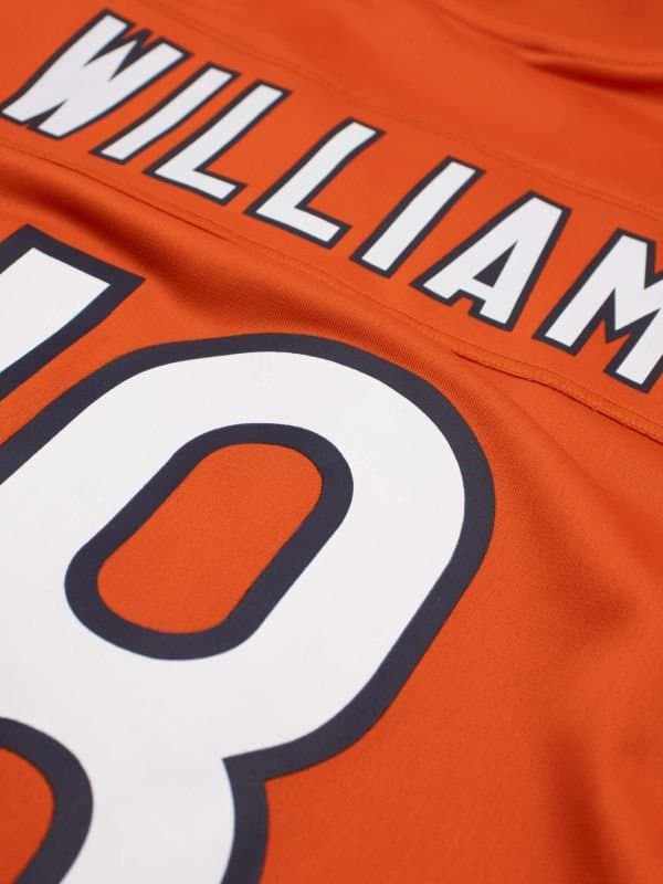 Caleb Williams #18 Chicago Bears Game NFL Jersey Alternate Orange