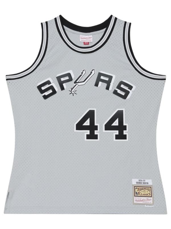 George Gervin #44 San Antonio Spurs 1976-77 Swingman NBA Jersey Gray